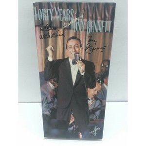 Special Promo Forty Years the Artistry of Tony Bennett 4 Tape Set Signed-See Pic